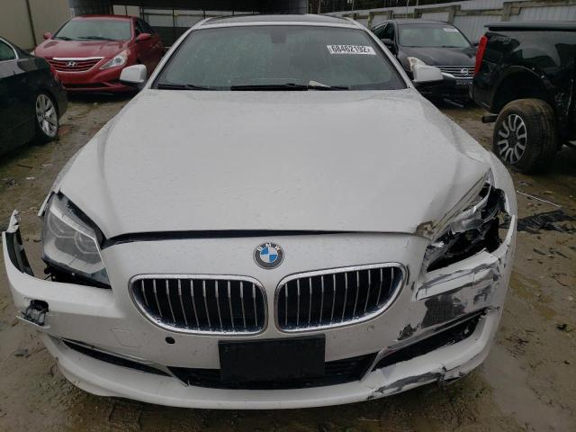 WBA6B8C56EDZ72726 - 2014 BMW 640 XI GRA WHITE photo 5