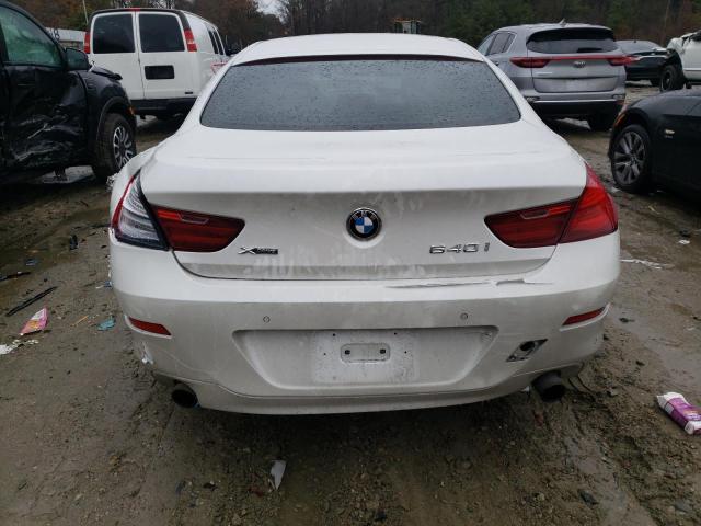 WBA6B8C56EDZ72726 - 2014 BMW 640 XI GRA WHITE photo 6