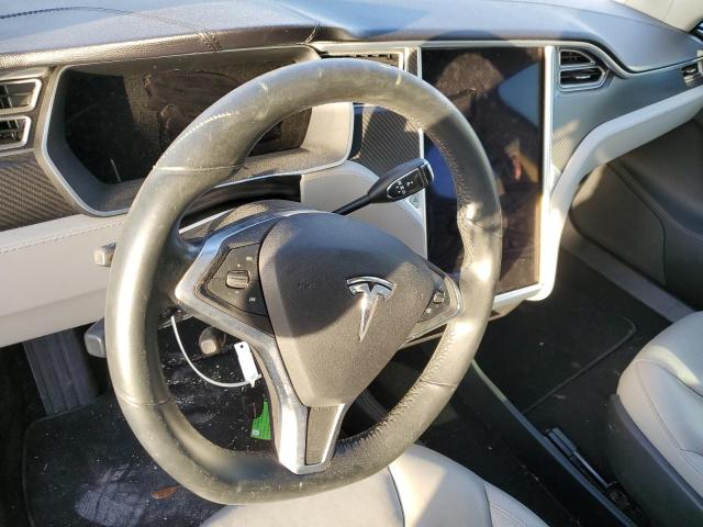 5YJSA1H1XEFP46411 - 2014 TESLA MODEL S Rojo foto 8