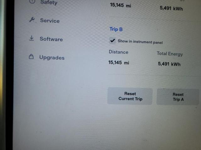 5YJSA1H1XEFP46411 - 2014 TESLA MODEL S Rojo foto 9