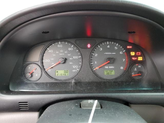 JF1SF65672H734104 - 2002 SUBARU FORESTER S SILVER photo 9