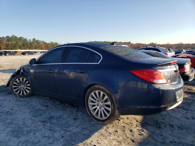 W04GP5EC4B1012640 - 2011 BUICK REGAL CXL BLUE photo 2