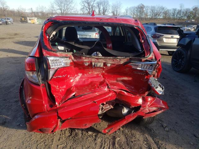 3CZRU6H91LM719884 - 2020 HONDA HR-V TOURI RED photo 6