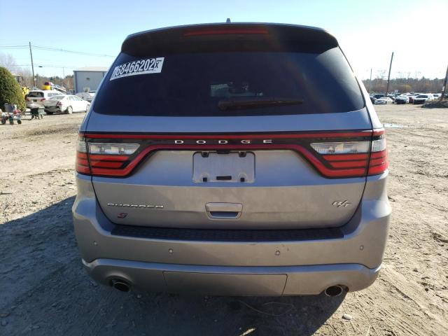 1C4SDJCT5MC661732 - 2021 DODGE DURANGO R/ SILVER photo 6