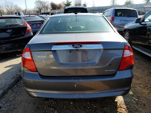 3FAHP0JG4CR434779 - 2012 FORD FUSION SEL GRAY photo 6