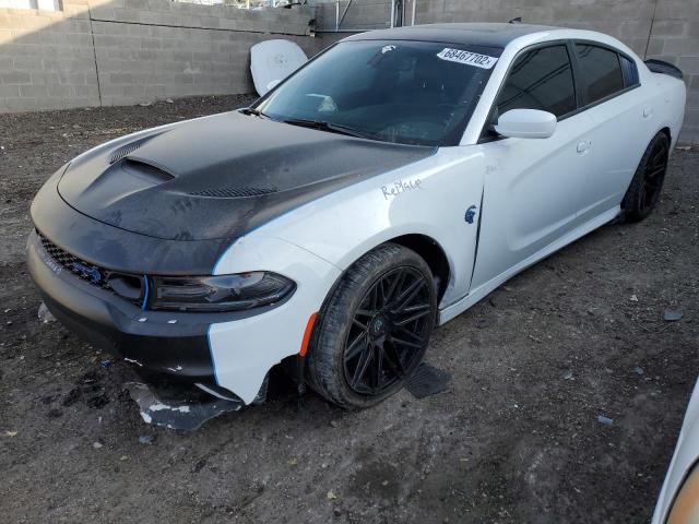 2C3CDXL9XKH725872 - 2019 DODGE CHARGER SR WHITE photo 1