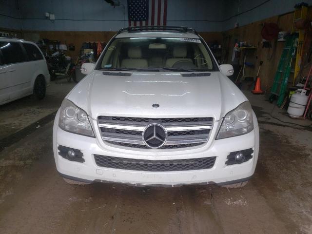 4JGBF71E78A347580 - 2008 MERCEDES-BENZ GL 450 4MA WHITE photo 5