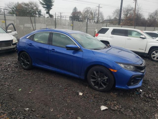 SHHFK7H85LU414273 - 2020 HONDA CIVIC EXL Niebieski zdjęcie 4