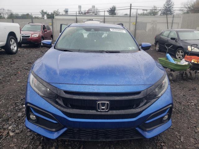 SHHFK7H85LU414273 - 2020 HONDA CIVIC EXL Niebieski zdjęcie 5