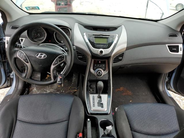 KMHDH6AE5DU006717 - 2013 HYUNDAI ELANTRA CO BLUE photo 8