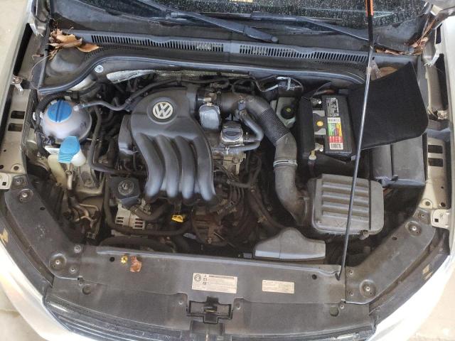 3VW1K7AJ6EM205404 - 2014 VOLKSWAGEN JETTA BASE TAN photo 11