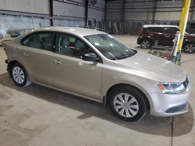 3VW1K7AJ6EM205404 - 2014 VOLKSWAGEN JETTA BASE TAN photo 4