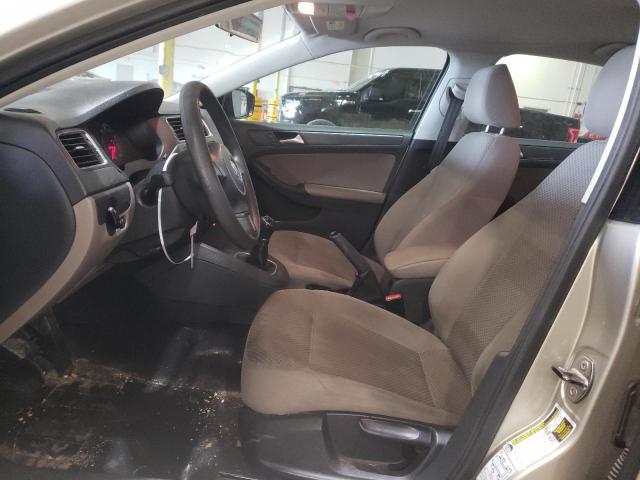 3VW1K7AJ6EM205404 - 2014 VOLKSWAGEN JETTA BASE TAN photo 7