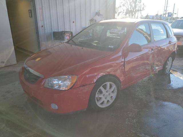 KNAFE161065292081 - 2006 KIA SPECTRA5 RED photo 1