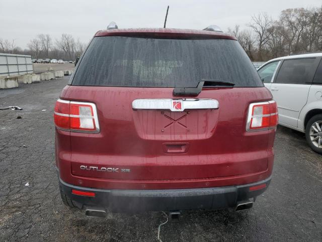 5GZER23728J119320 - 2008 SATURN OUTLOOK XR RED photo 6