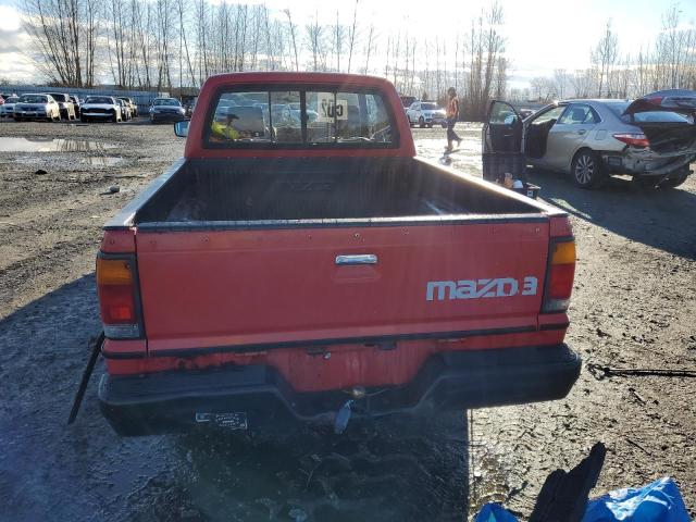 JM2UF313XM0152007 - 1991 MAZDA B2200 CAB RED photo 6