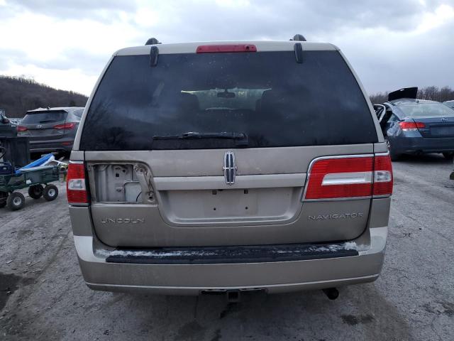 5LMFU28588LJ10825 - 2008 LINCOLN NAVIGATOR BEIGE photo 6