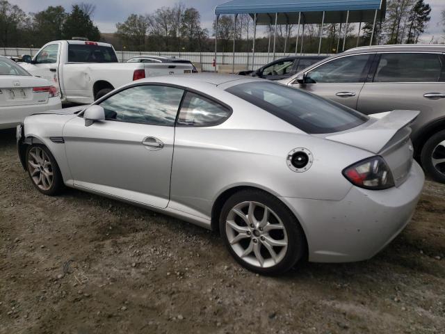 KMHHN66F97U****** - 2007 HYUNDAI TIBURON GT SILVER photo 2