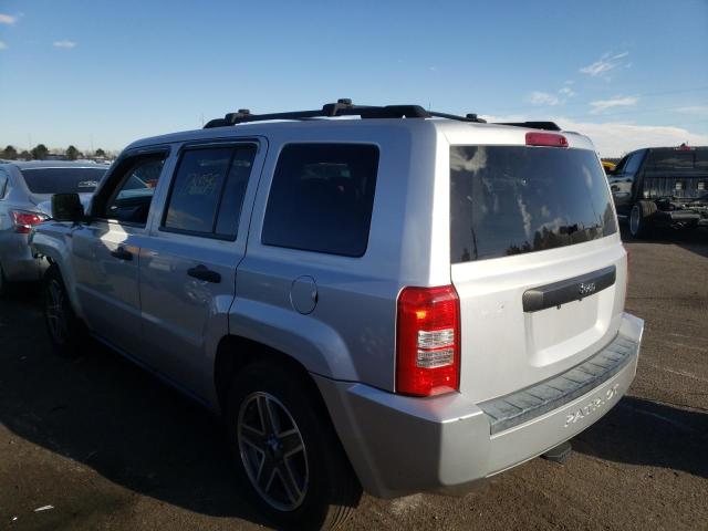 1J8FT28BX9D109759 - 2009 JEEP PATRIOT SILVER photo 3