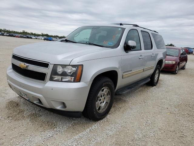 1GNSKHE3XBR358054 - 2011 CHEVROLET SUBURBAN K SILVER photo 1