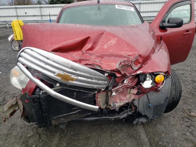 3GNCA13D28S705795 - 2008 CHEVROLET HHR LS RED photo 11