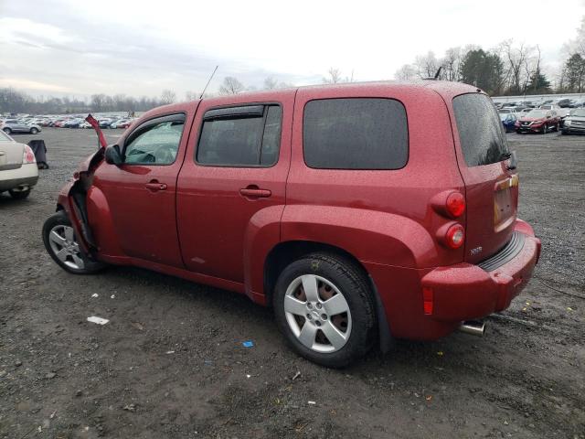 3GNCA13D28S705795 - 2008 CHEVROLET HHR LS RED photo 2