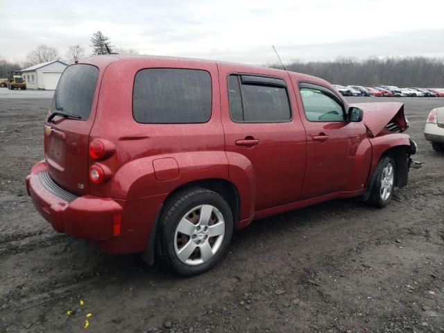 3GNCA13D28S705795 - 2008 CHEVROLET HHR LS RED photo 3