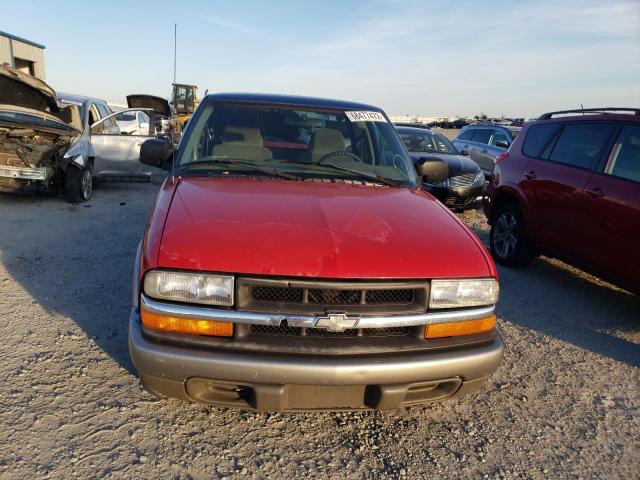 1GCCS1940W8210269 - 1998 CHEVROLET S TRUCK S1 RED photo 5