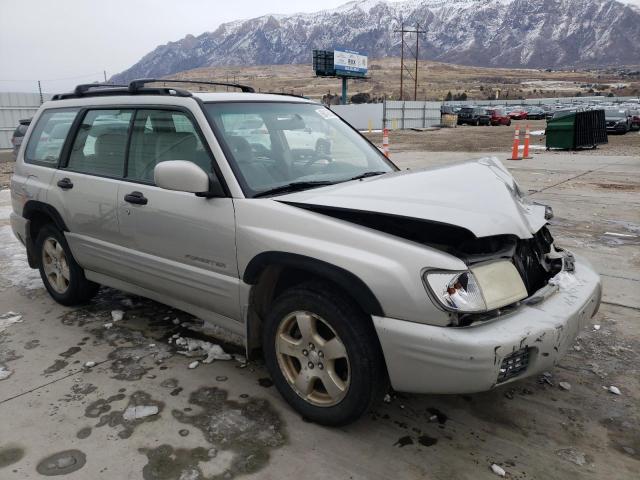 JF1SF65651G760110 - 2001 SUBARU FORESTER S SILVER photo 4