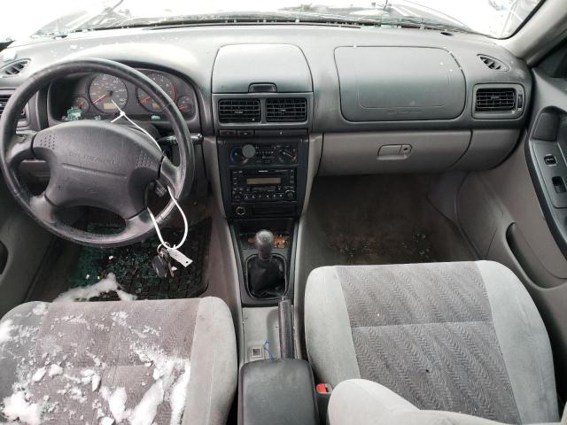 JF1SF65651G760110 - 2001 SUBARU FORESTER S SILVER photo 8