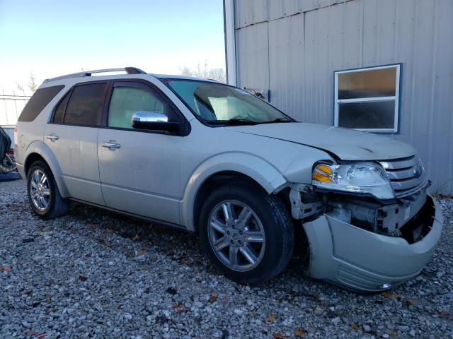 1FMDK03W68GA14348 - 2008 FORD TAURUS X L GOLD photo 4