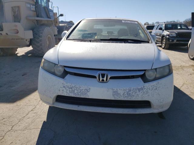 JHMFA36287S023508 - 2007 HONDA CIVIC HYBR WHITE photo 5