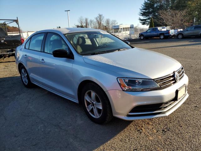 3VW2K7AJ9FM292415 - 2015 VOLKSWAGEN JETTA BASE 银色 照片 4