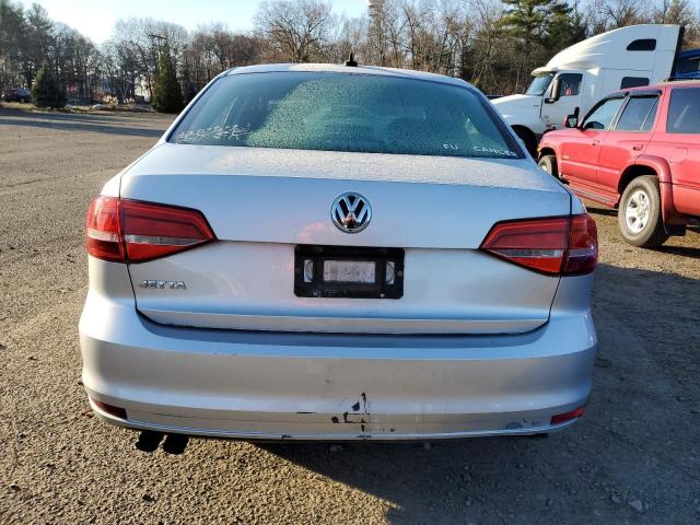 3VW2K7AJ9FM292415 - 2015 VOLKSWAGEN JETTA BASE 银色 照片 6