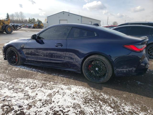 WBS43AZ08NCJ54746 - 2022 BMW M4 COMPETI BLUE photo 2