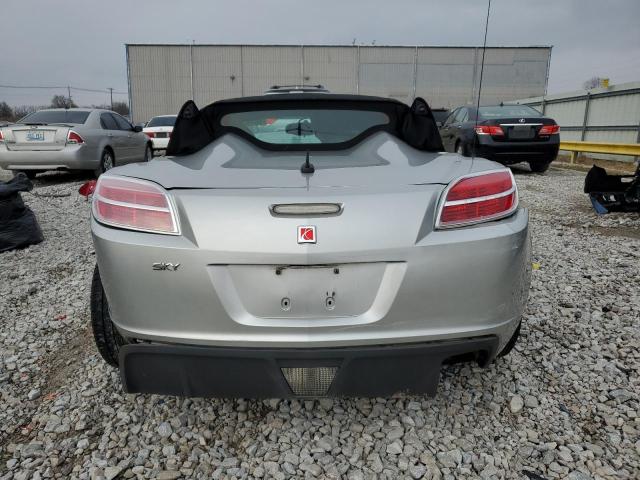 1G8MB35B88Y110843 - 2008 SATURN SKY SILVER photo 6