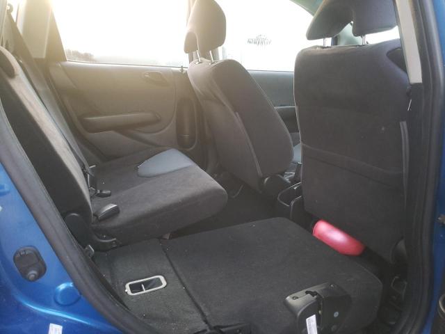 JHMGD38677S011460 - 2007 HONDA FIT S ლურჯი ფოტო 10