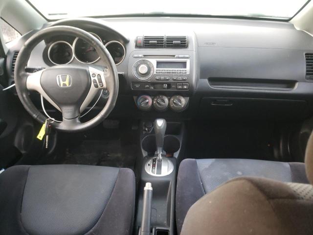 JHMGD38677S011460 - 2007 HONDA FIT S ლურჯი ფოტო 8