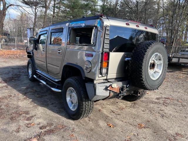 5GRGN23U44H107634 - 2004 HUMMER H2 SILVER photo 4