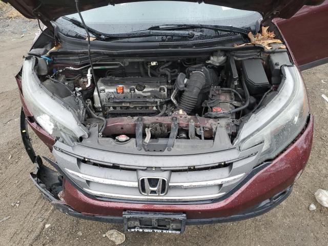 5J6RM4H77EL023635 - 2014 HONDA CR-V EXL BURGUNDY photo 11