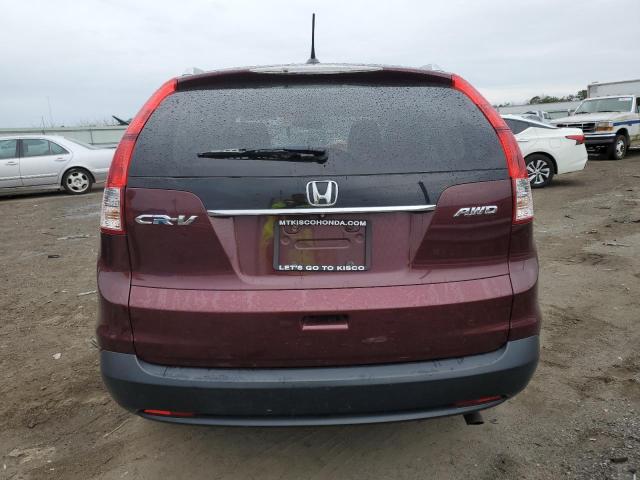 5J6RM4H77EL023635 - 2014 HONDA CR-V EXL BURGUNDY photo 6