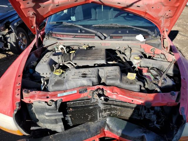 1B7GG2AN21S112384 - 2001 DODGE DAKOTA QUA RED photo 11