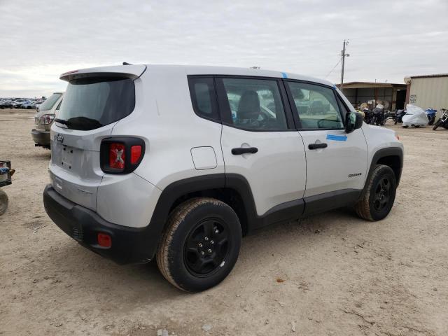 ZACNJDAB6MPN20016 - 2021 JEEP RENEGADE S SILVER photo 3