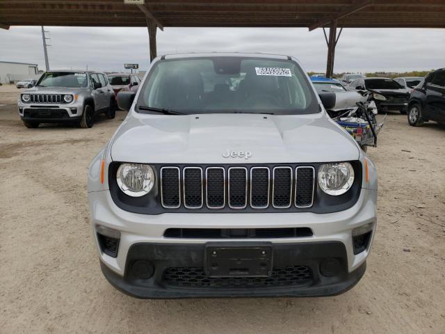 ZACNJDAB6MPN20016 - 2021 JEEP RENEGADE S SILVER photo 5