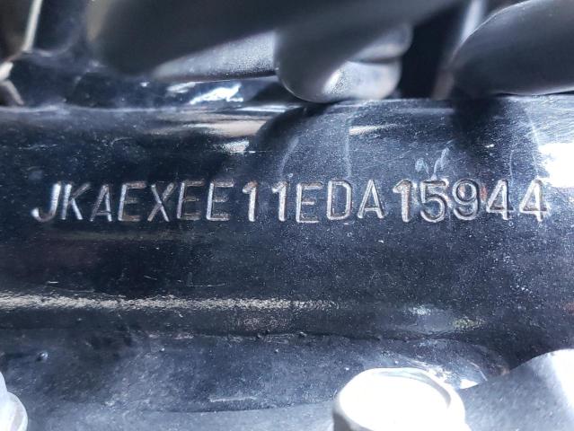 JKAEXEE11EDA15944 - 2014 KAWASAKI EX650 E GREEN photo 10