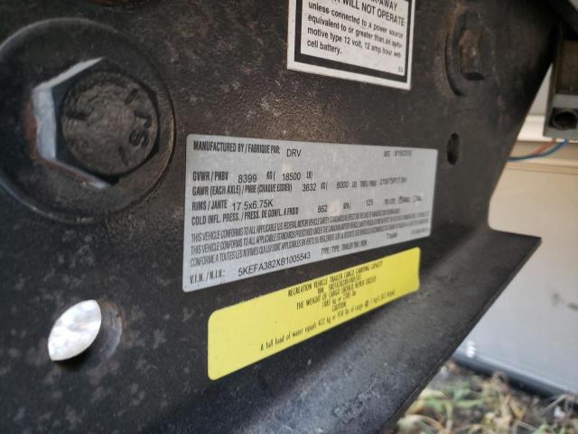 5KEFA382XB1005543 - 2011 MOBL HM İki rəngli foto 10