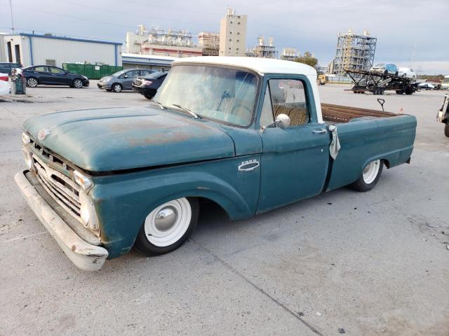 F10AK836149 - 1966 FORD F 100 TEAL photo 1