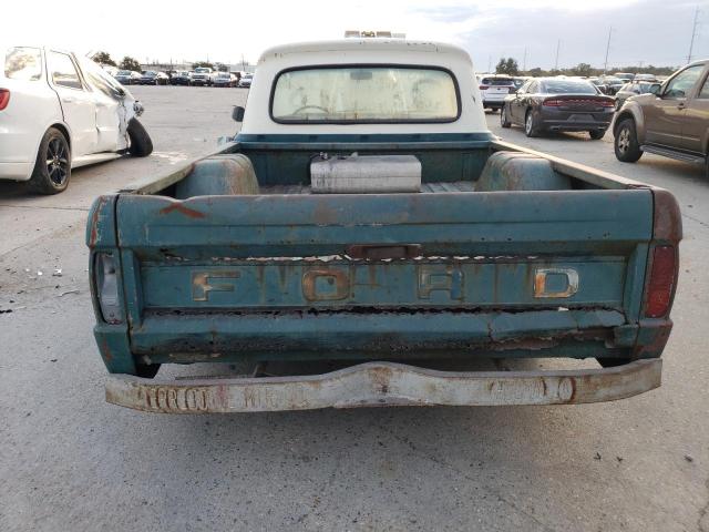 F10AK836149 - 1966 FORD F 100 TEAL photo 6