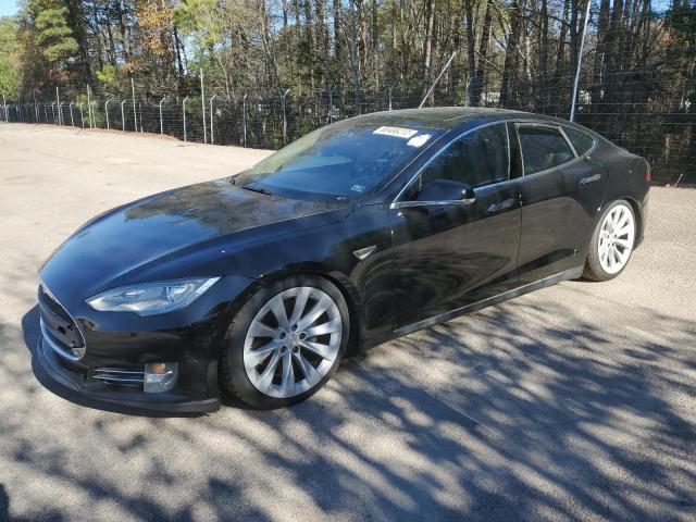 5YJSA1DP0DFP14687 - 2013 TESLA MODEL S Negro foto 1
