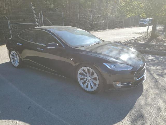5YJSA1DP0DFP14687 - 2013 TESLA MODEL S Negro foto 4